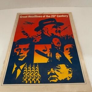 Great headlines of the 20th century vtg